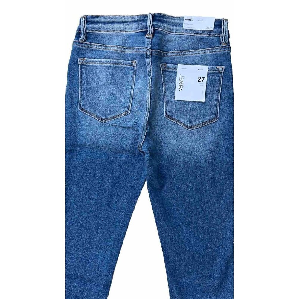 Vervet by Flying Monkey Amber Skinny Jeans 27 - Picture 13 of 16